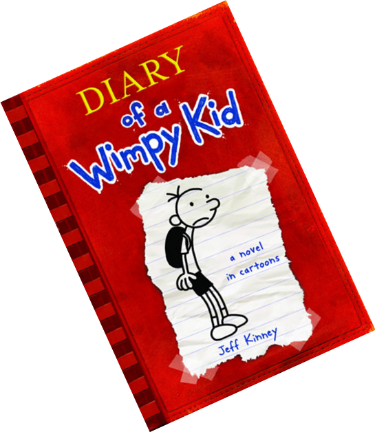 Diary Of A Wimpy Kid`s Author Is Jeff Kinney - Diary Of A Wimpy Kid (book 1) (545x628), Png Download