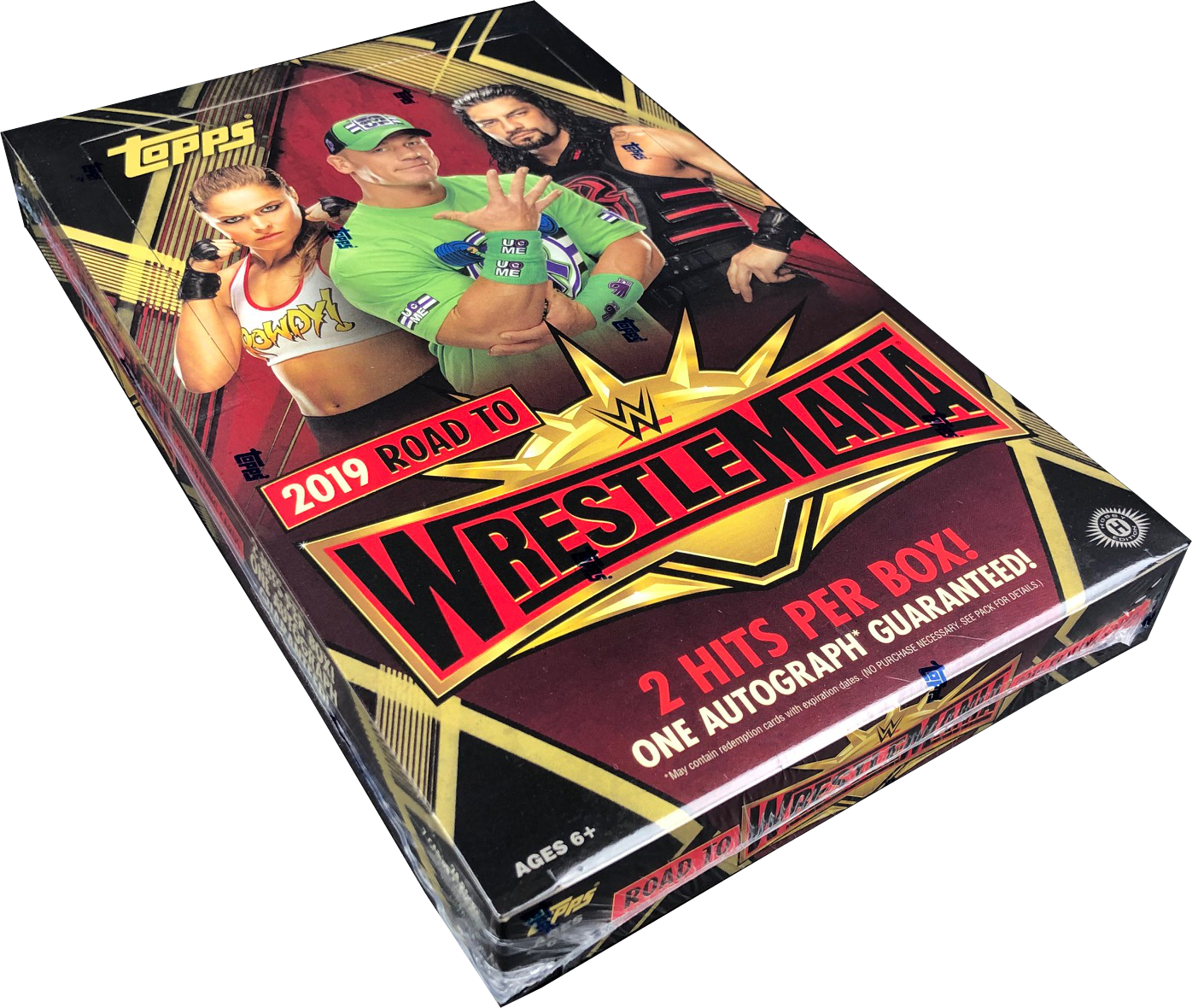 19 Topps Wwe Road To Wrestlemania - Flyer (1396x1180), Png Download