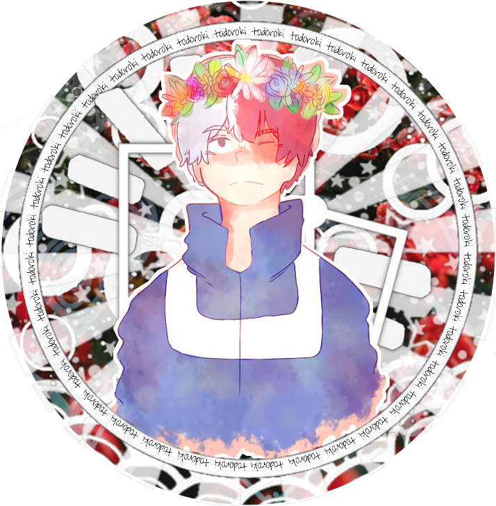 Overlay Todoroki Todorokishouto Todorokishoto Bocunoher - Circle (1024x1024), Png Download