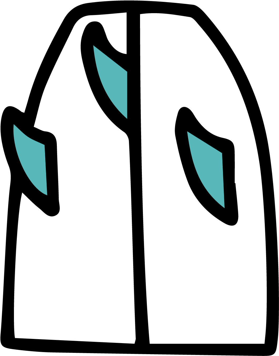 Thruster Fin (2000x1956), Png Download