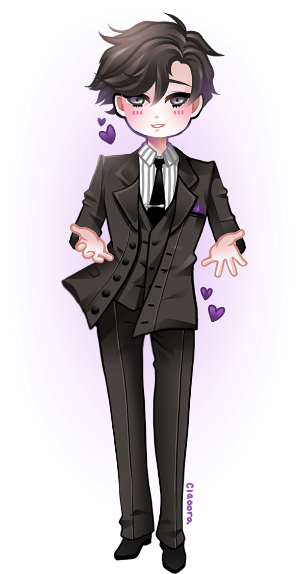 #mystic Messenger - Tuxedo (687x1161), Png Download