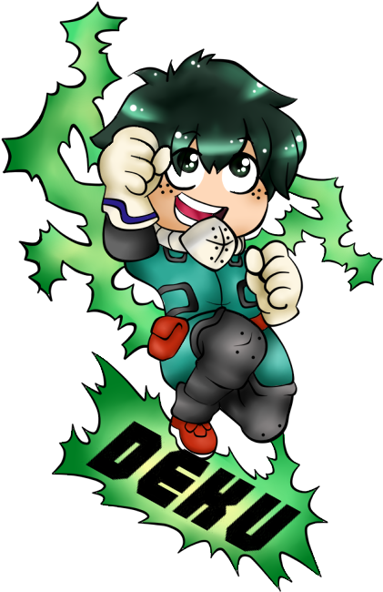 New Sticker Set, All Might Is My Favorite💕 Thank You - Cartoon (576x720), Png Download