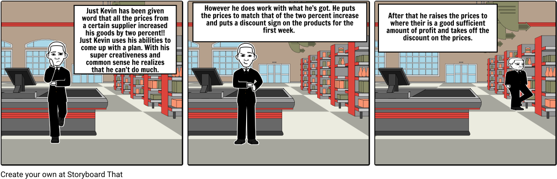 Just Kevin - Cartoon (1164x385), Png Download