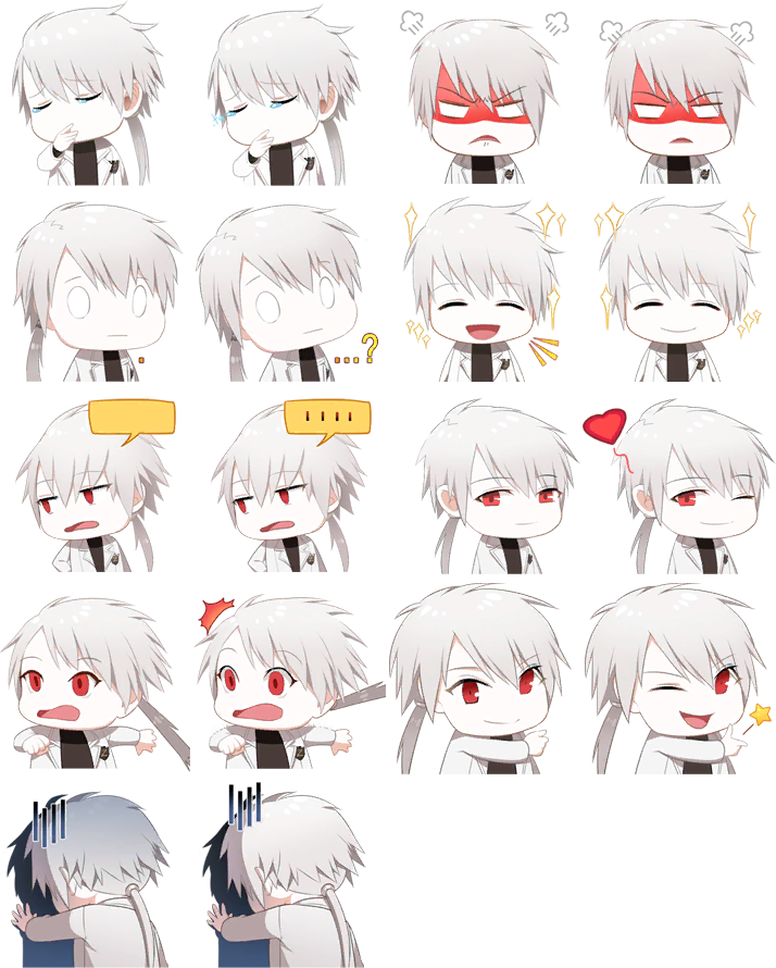 Zen - Spriters Resources Mystic Messenger (714x890), Png Download