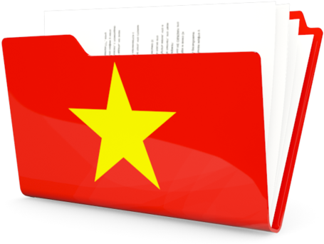 Download Flag Icon Of Vietnam At Png Format - Icon Folder Flag Vietnam Png (640x480), Png Download