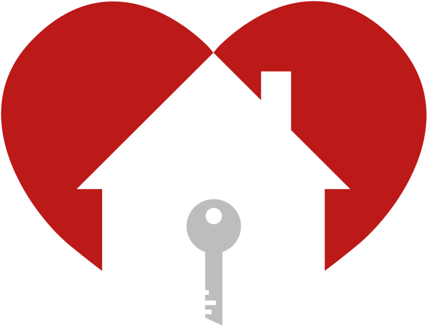 Heart - House With A Heart (1000x759), Png Download