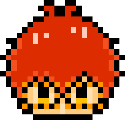 Random Image From User - Pixel Art Head Shape (592x592), Png Download