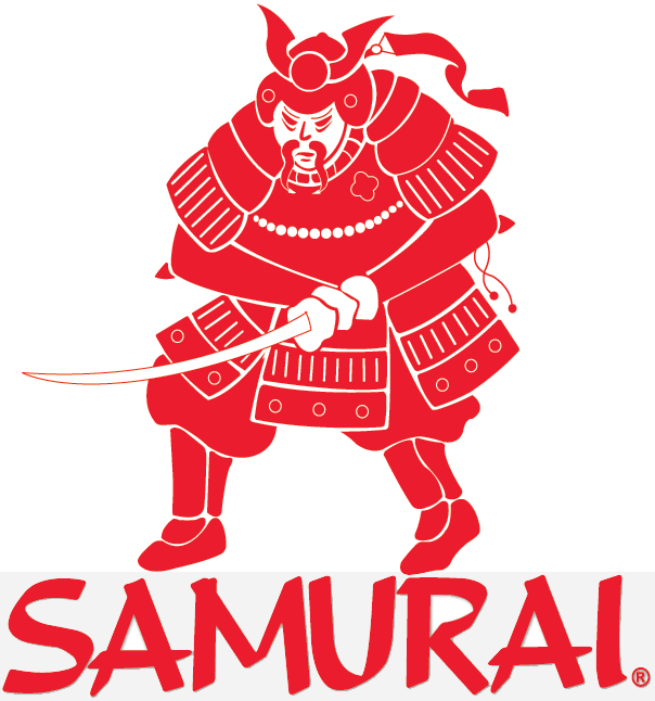 Samurai Logo - Japanese Restaurant Samurai Logo (604x646), Png Download