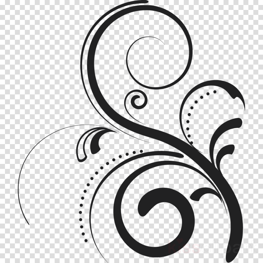 Clip Art Flourish (900x900), Png Download