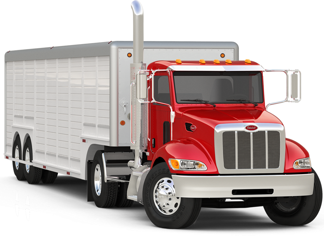 337 Exterior - Peterbilt 338 (1095x800), Png Download