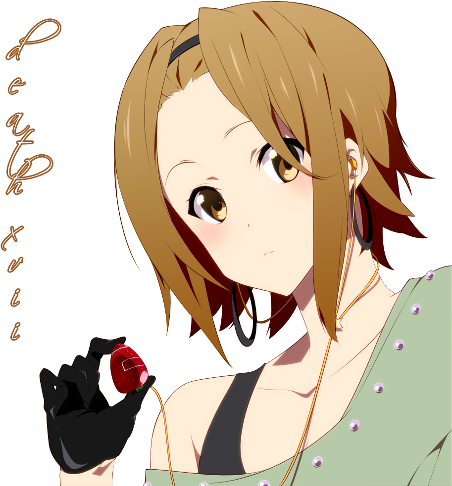 Send Any More Images Of Tainaka Ritsu To Thisfake Email@yahoo - Yui Hirasawa Render (1000x1000), Png Download