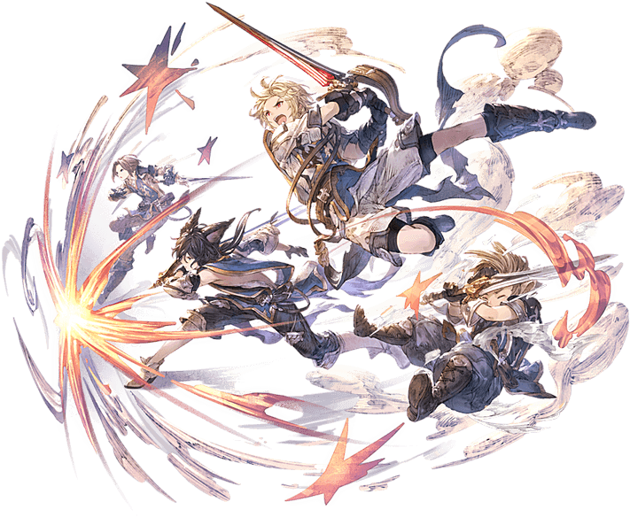 In Arthur And Mordred's Uncap Pose - ひよこ 班 アーサー & モルドレッド (720x600), Png Download