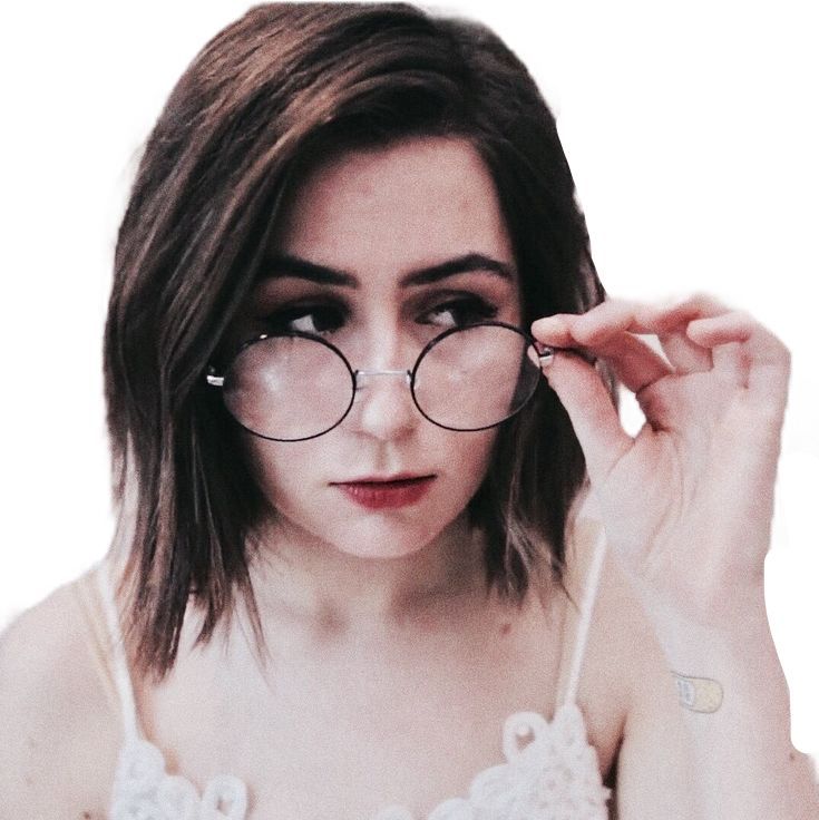 Dodie Clark (735x736), Png Download