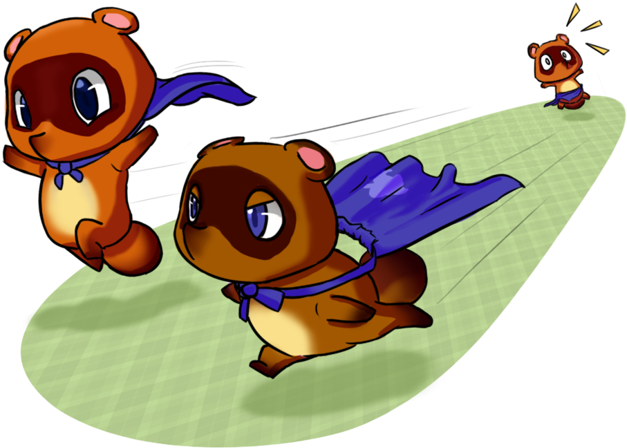 Timmy And Tommy Nook Transparent Png Timmy And Tommy - Animal Crossing Tom Nook Fan Art (985x812), Png Download