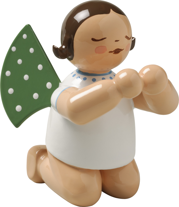 Angel Praying, Kneeling - Wendt Und Kühn Engel Betend, Kniend 650/5 (606x700), Png Download