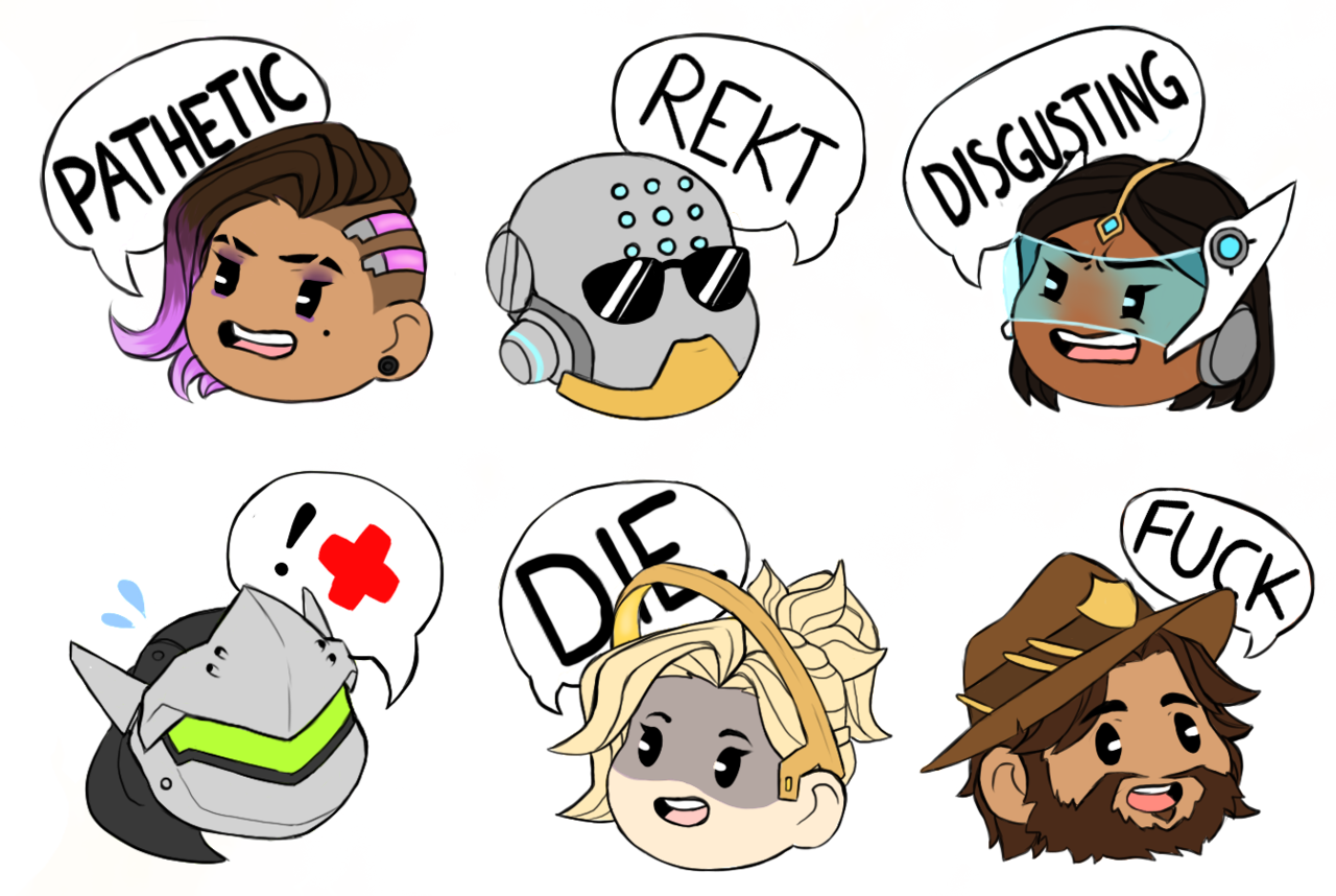 Made Some Stupid Emojis For A Discord Overwatch Server - Discord Emojis Overwatch (1280x858), Png Download