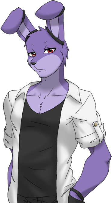 Five Nights At Freddy's - Nukude Bonnie (416x763), Png Download