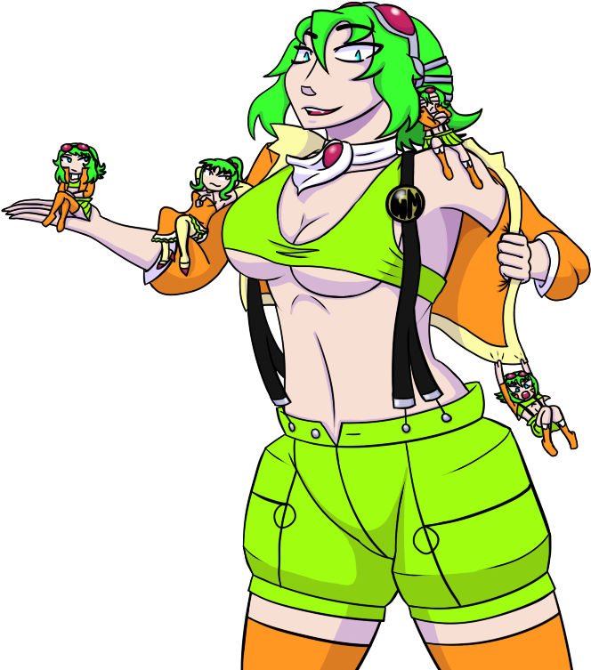 #gumi生誕祭2018 #gumi誕生祭2018 #gumicollab2018 #gumicollabpic - Cartoon (800x800), Png Download