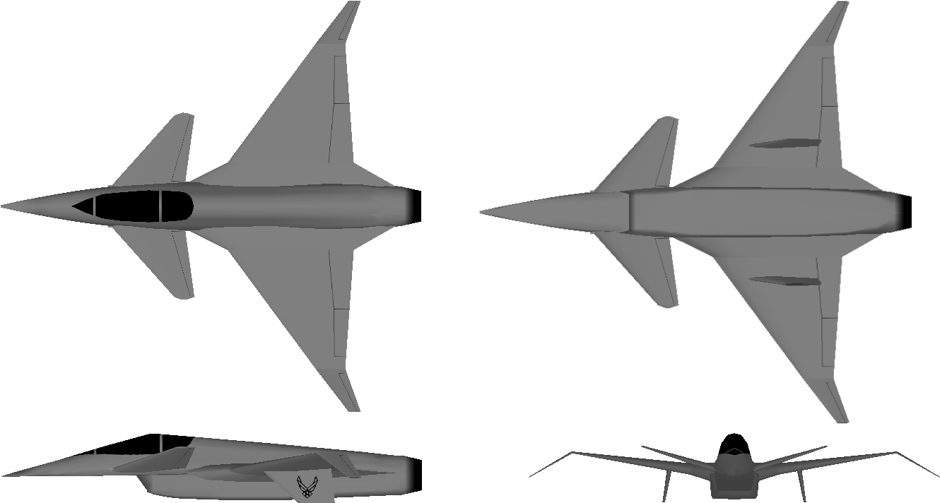 F 34 'swiftwind' Stol Multirole Fighter Block 20 - F 34 Fighter (1362x767), Png Download