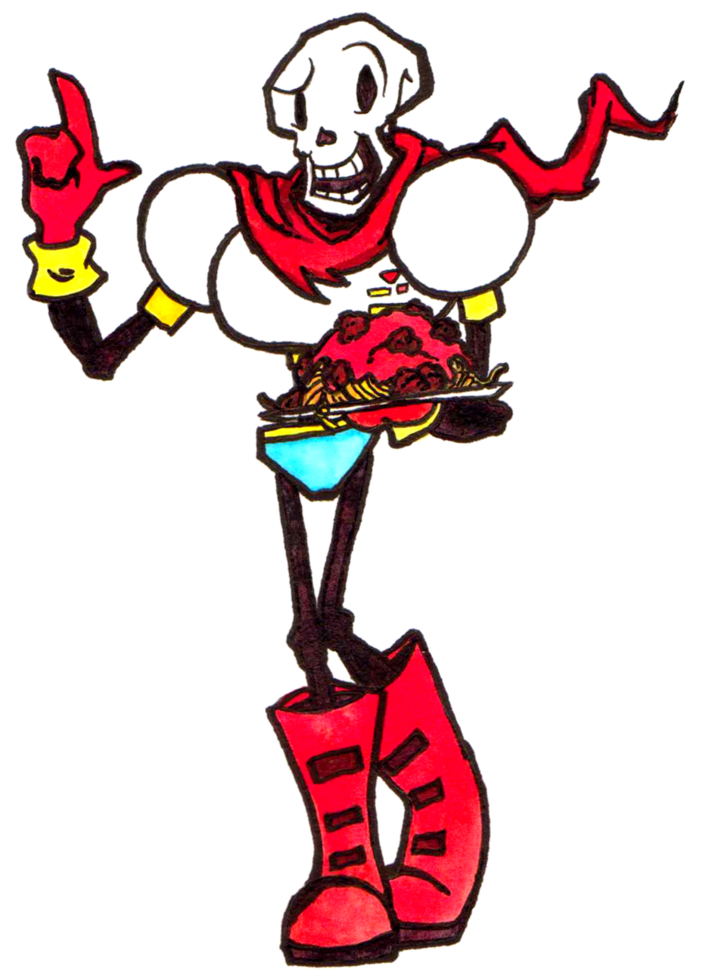 Papyrus Png Undertale Clipart Download - Undertale (775x1030), Png Download
