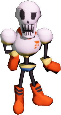 Papyrus Png Undertale Vector Royalty Free - Cartoon (750x650), Png Download