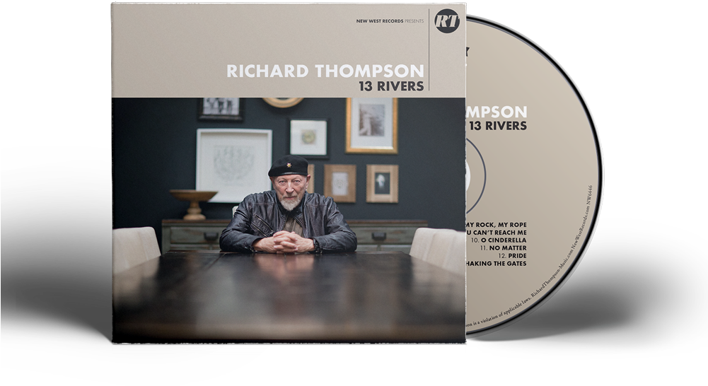 13 Rivers Cd - Richard Thompson 13 Rivers (1000x1000), Png Download