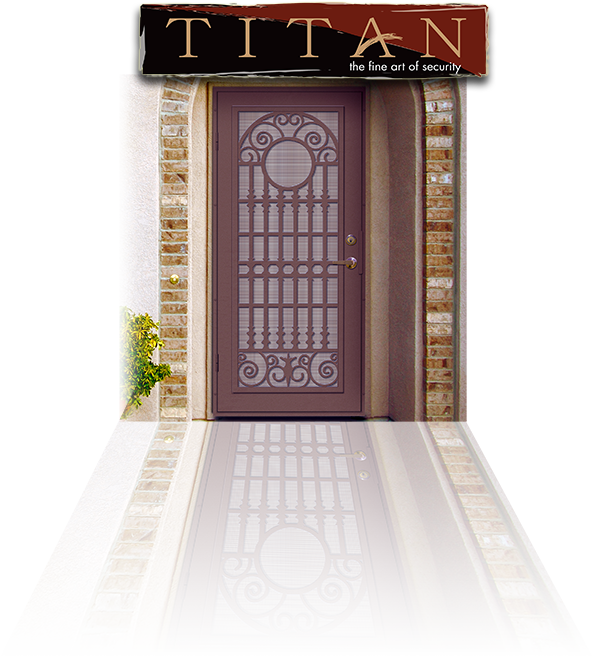 Titan Security Doors (592x658), Png Download