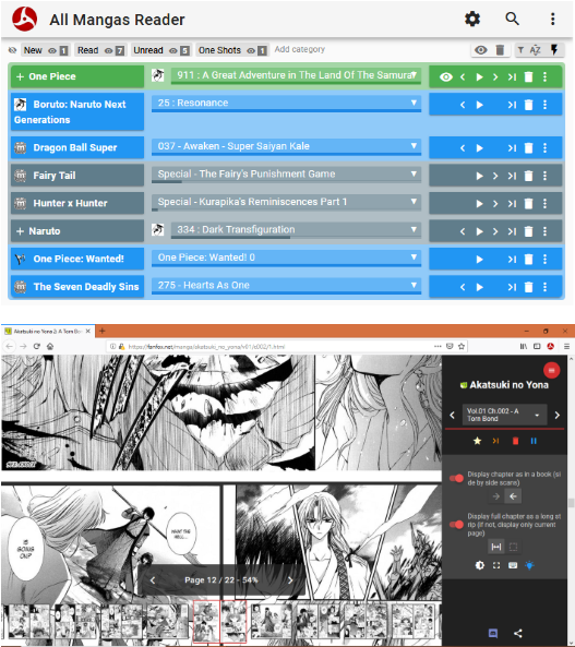 All Mangas Reader In Action - Manga (526x709), Png Download