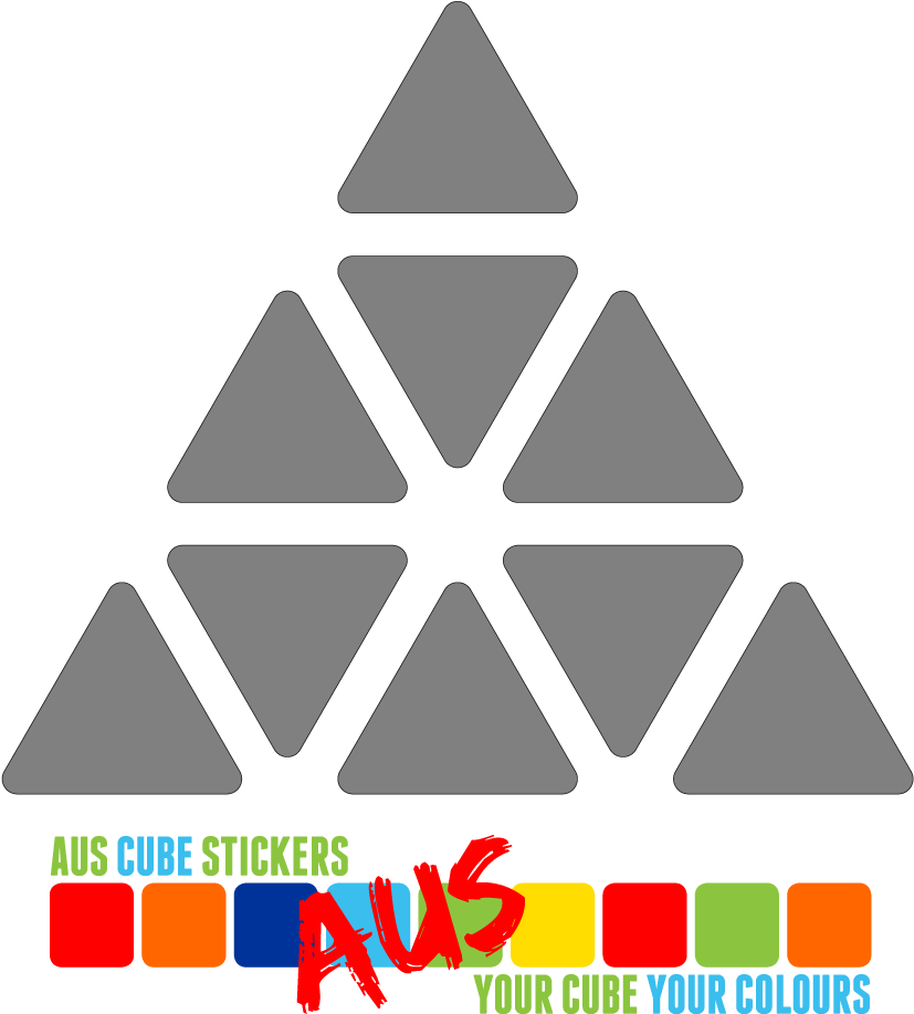 Auscubesticker Pyraminx V=1507706092 - Fh Jena (1000x1000), Png Download