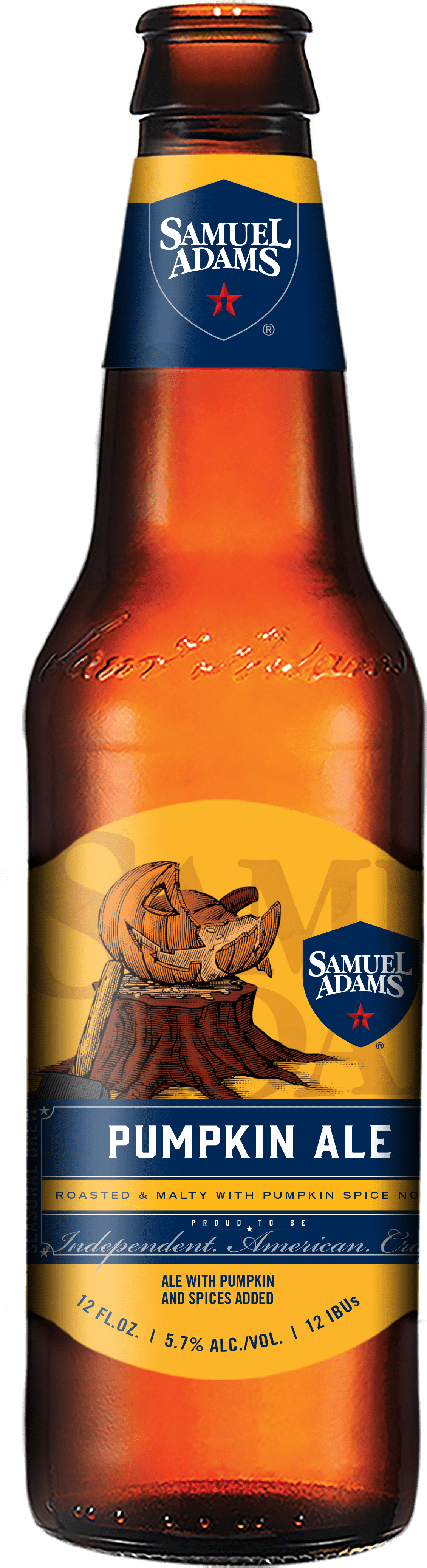 55 Fall-flavored Things You Can Eat Right Now - Sam Adams Fresh As Helles (1600x4450), Png Download