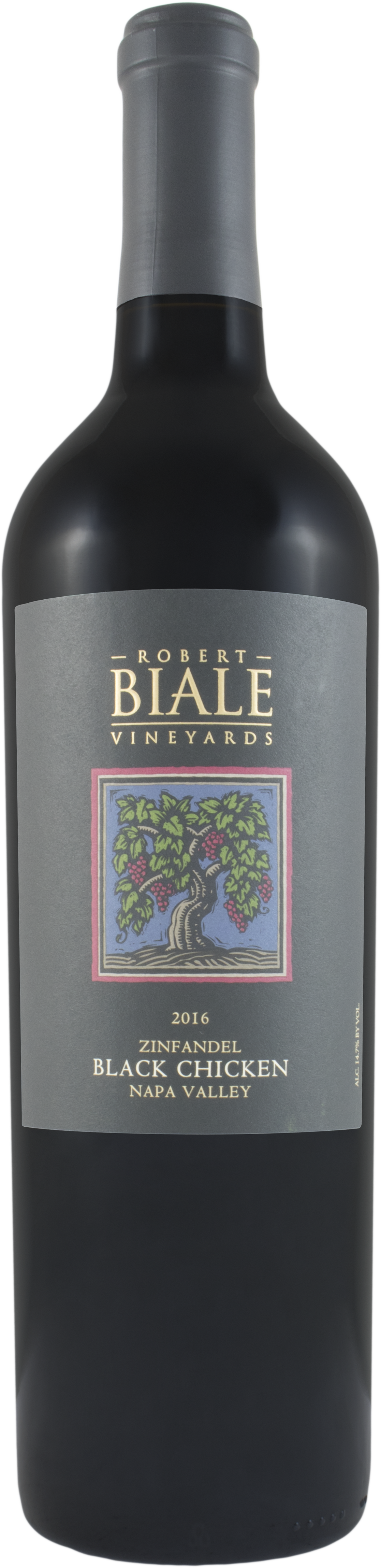 Iphone Label Thumb - Robert Biale Vineyards Black Chicken Zinfandel 2015 (1117x4594), Png Download