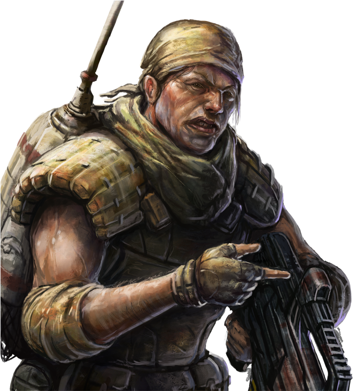 War Commander Rifleman (800x800), Png Download