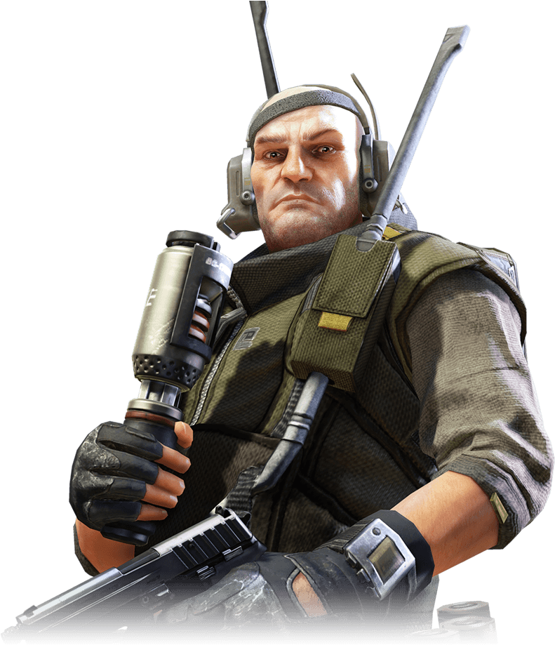 Default Combat Class - Dirty Bomb Characters Png (790x1050), Png Download