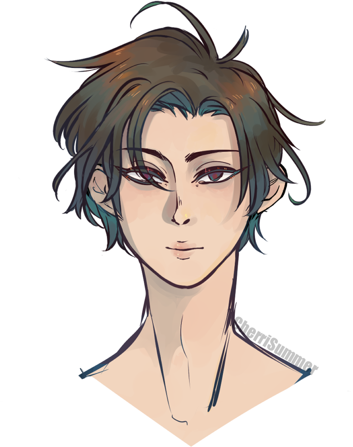 Hanzo's Hair Was Muchhh Easier Than Chojiros (720x872), Png Download