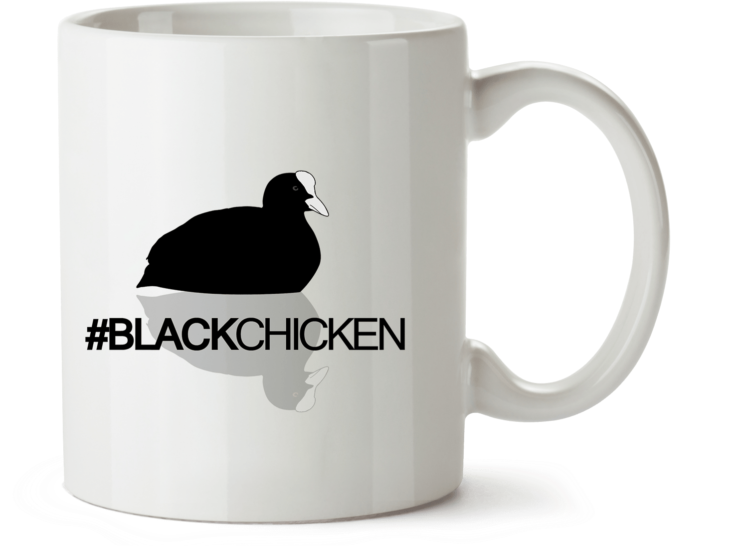 #blackchicken Mug Leoncarper - Porcelain (3000x1688), Png Download