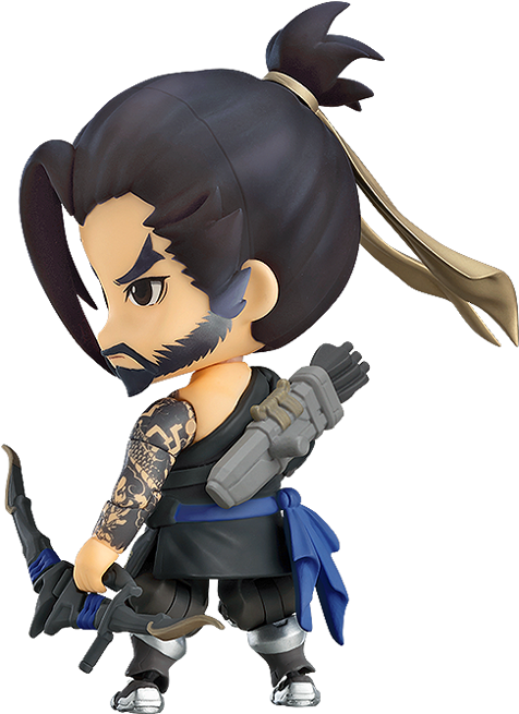 Nendoroid Hanzo - Good Smile Company Nendoroid Hanzo: Classic Skin Edition (490x778), Png Download