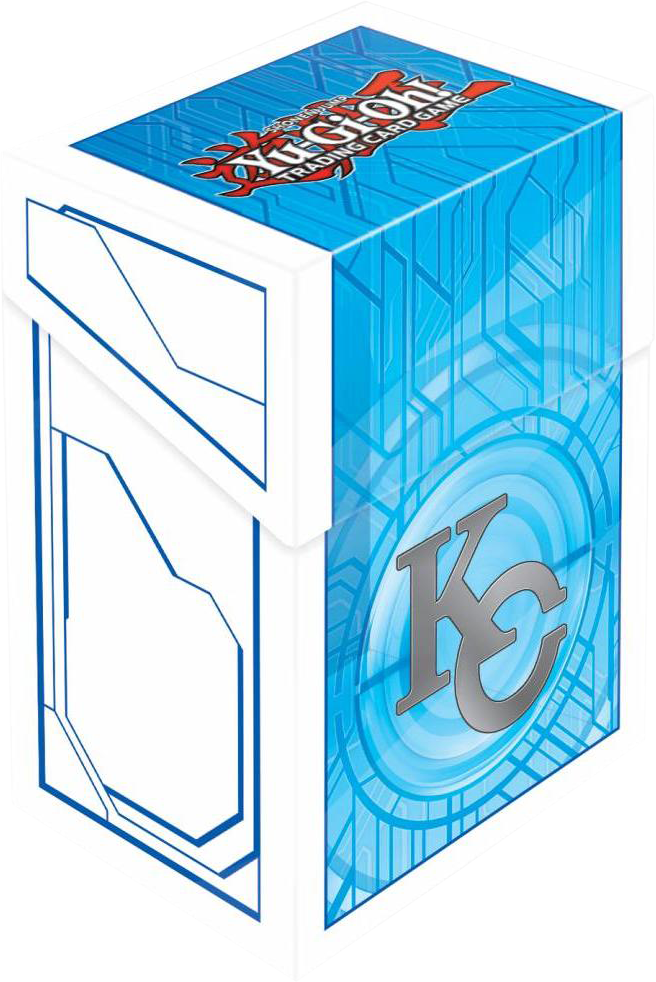 Yu Gi Oh - Kaiba Corporation Deck Box (656x982), Png Download