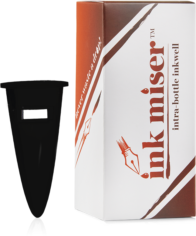 Ink Miser Intra-bottle Inkwell - Luxury Brands Ink Miser Intra Bottle Inkwell - Clear (900x900), Png Download