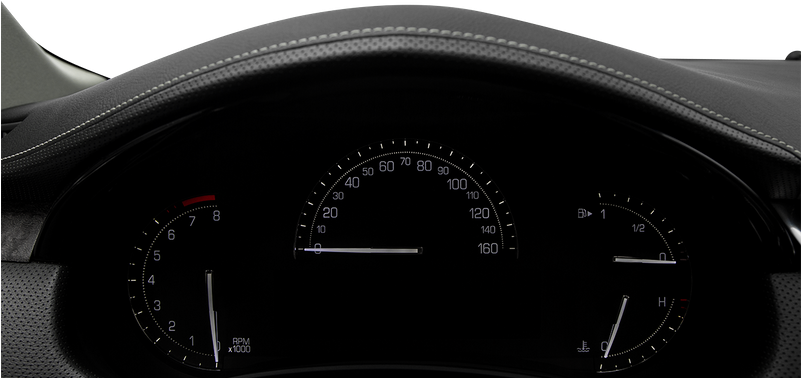 Speedometer/tachometer - 2018 Cadillac Xts Luxury Sedan (800x400), Png Download