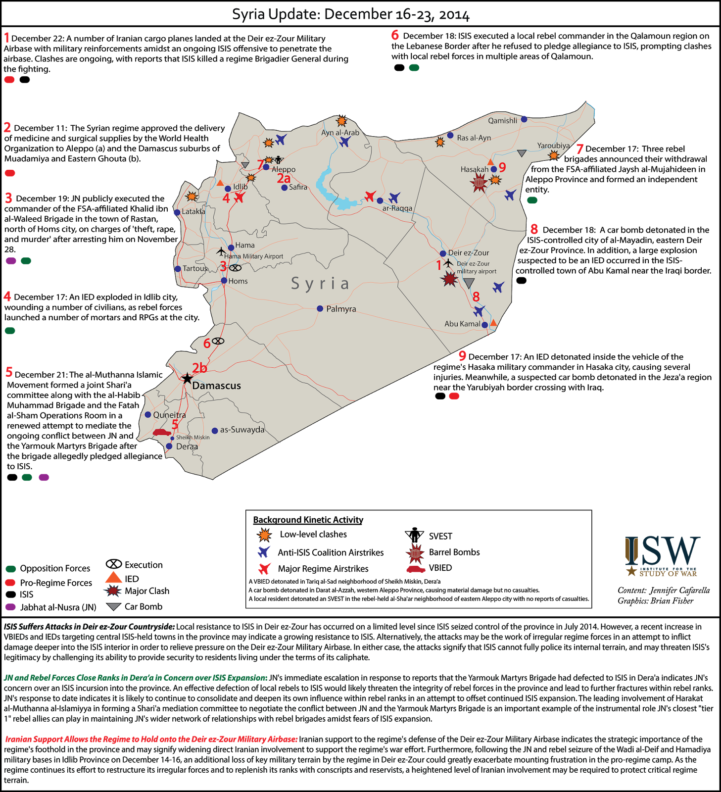 Syria Situation Report - Map (1457x1600), Png Download