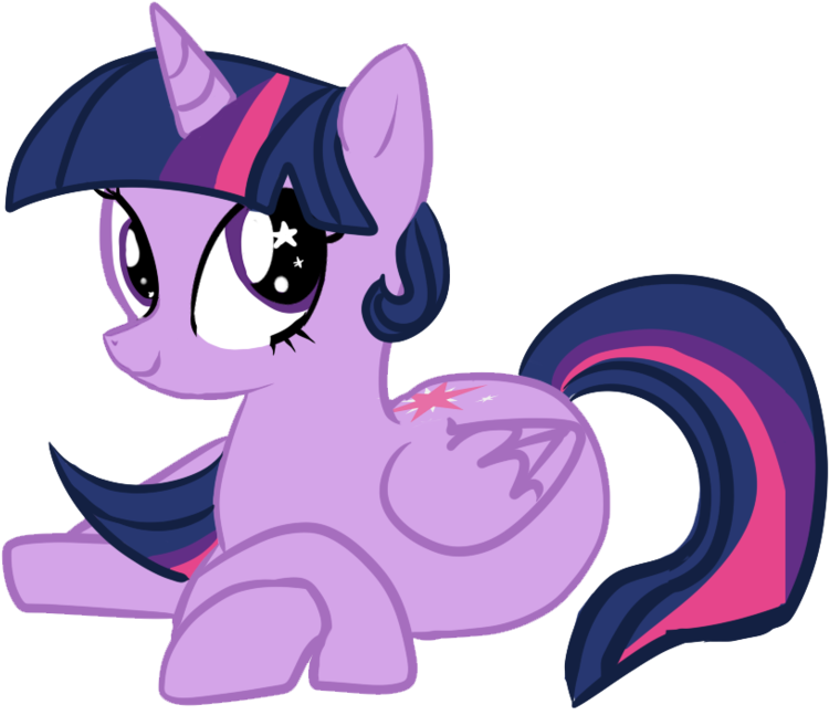 Twilight Sparkle Alicorn Sitting Position By Zoruaawesome-d5wvb07 (861x927), Png Download