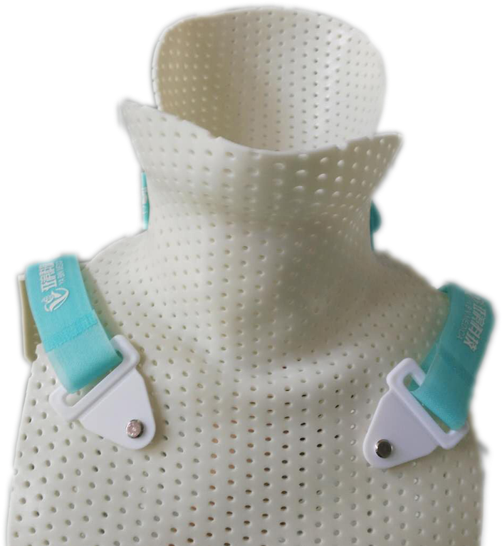 Thermoplastic Orthopedic Splinting Materials Hard Collar (800x800), Png Download