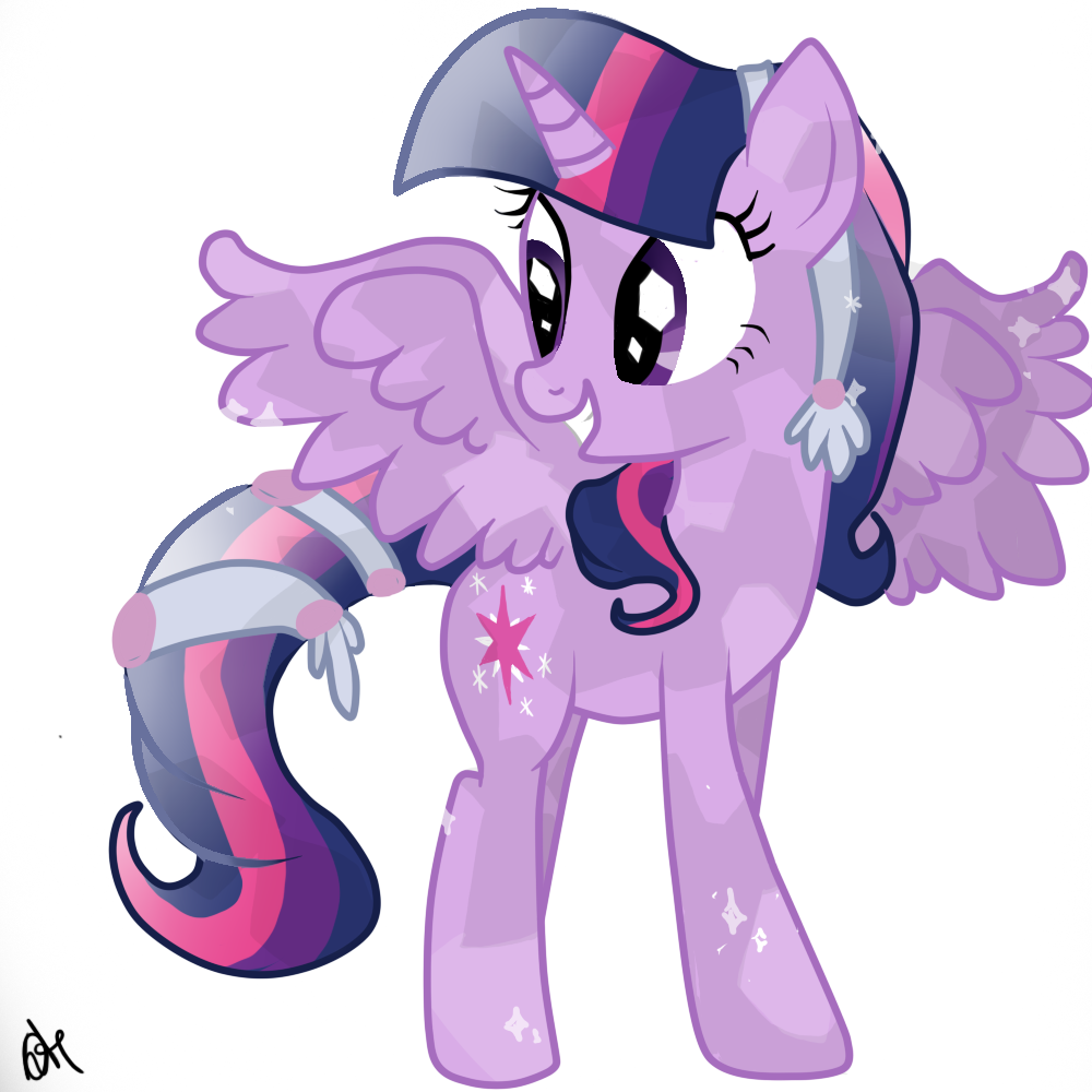 When She Became An Alicorn , There Was A Huge Outrage - Princess Twilight Sparkle Crystal Pony (1000x1000), Png Download