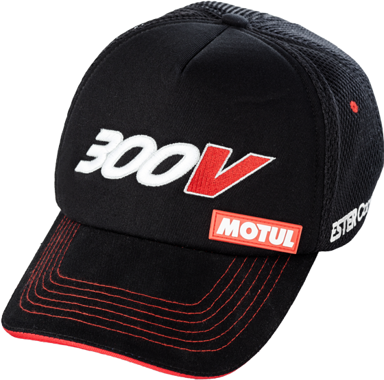 Motul 300v Cap Black (600x600), Png Download