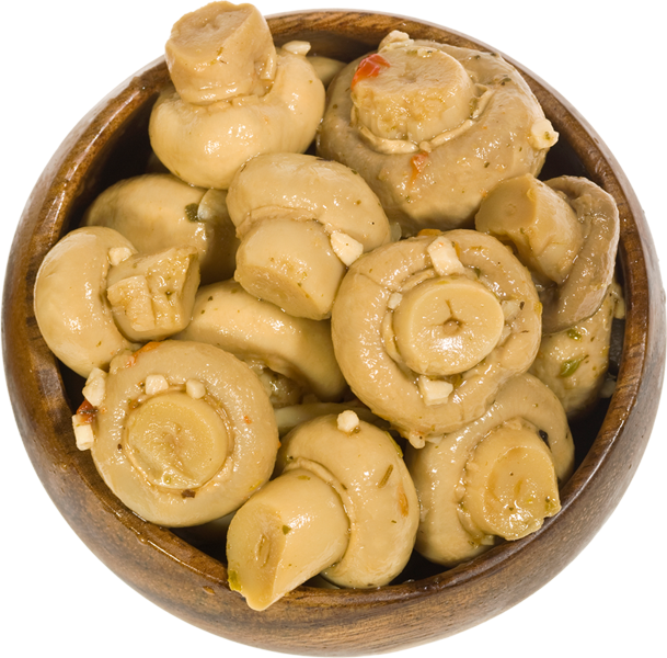 Tapas Mushrooms - Vegetable (609x600), Png Download