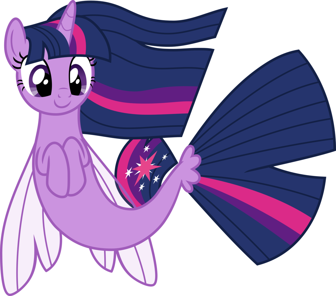 Pilot231, Female, Fin Wings, Mare, Pony, Safe, Seaponified, - Winged Unicorn (1165x1024), Png Download
