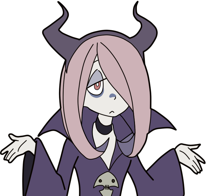 Witch Academia Sucy Shrug - Photography (670x640), Png Download