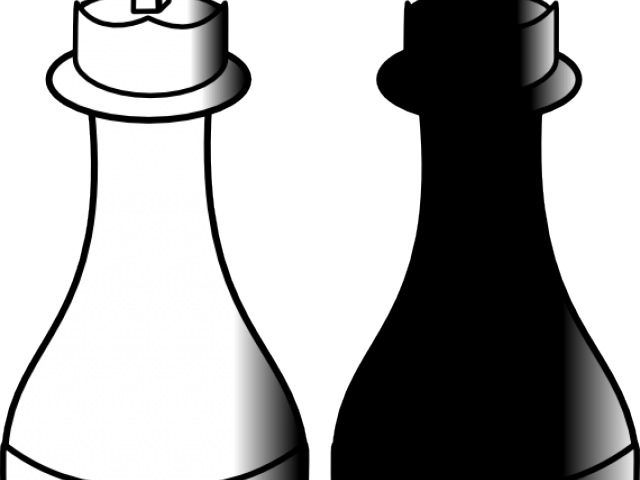 Chess King Cliparts - Chess Queen White And Black (640x480), Png Download