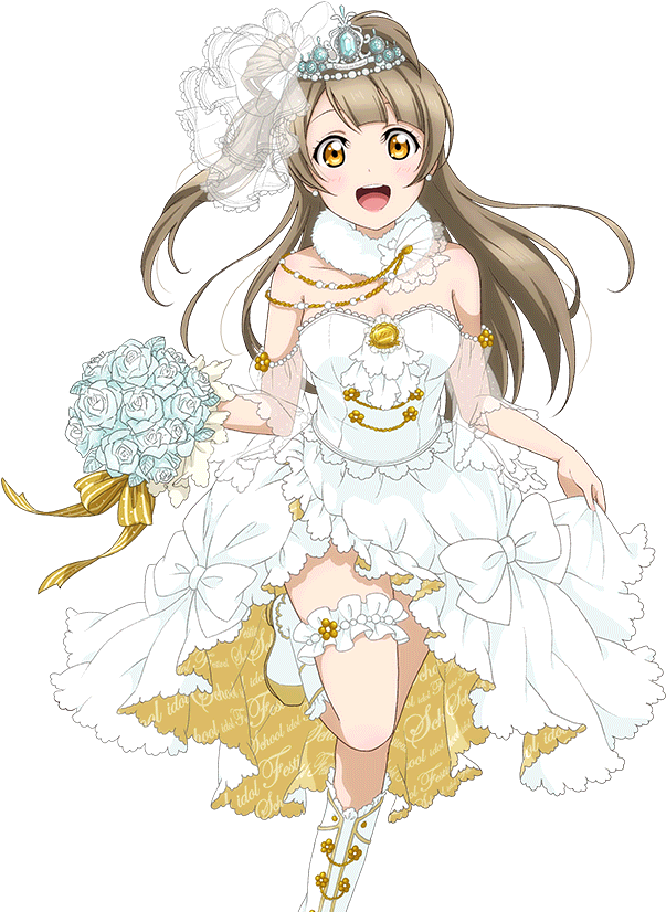 Download Images - Love Live! Minami Kotori Kawaii Cosplay Costume Wedding (1024x1024), Png Download
