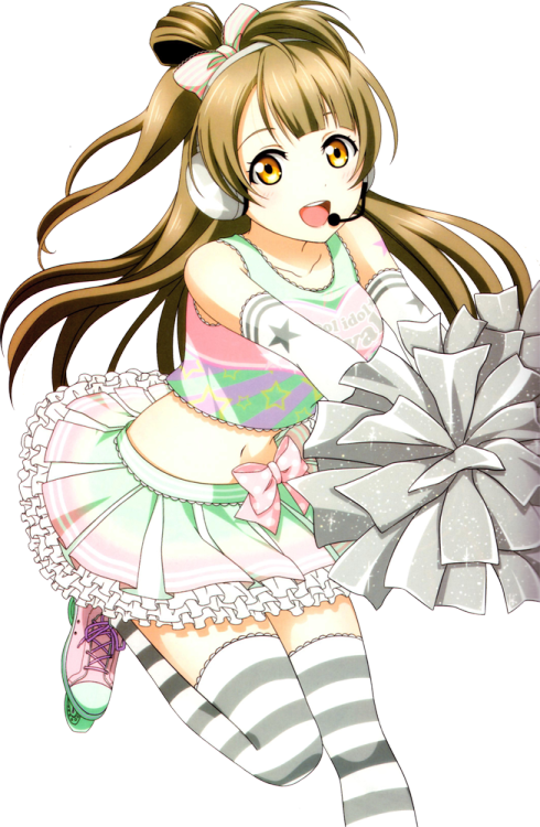 Love Live! Cheerleaders Kotori Minami Uniform Cosplay (490x750), Png Download